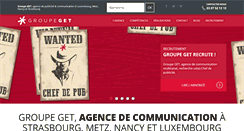 Desktop Screenshot of groupeget.com